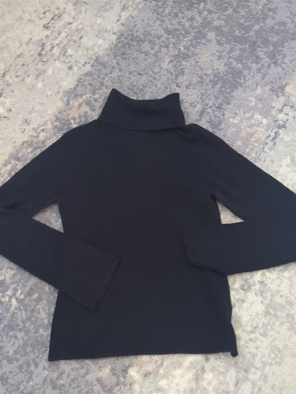 Takeout Black Turtleneck Sweater